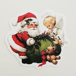 10/$10 Vintage Christmas Sticker